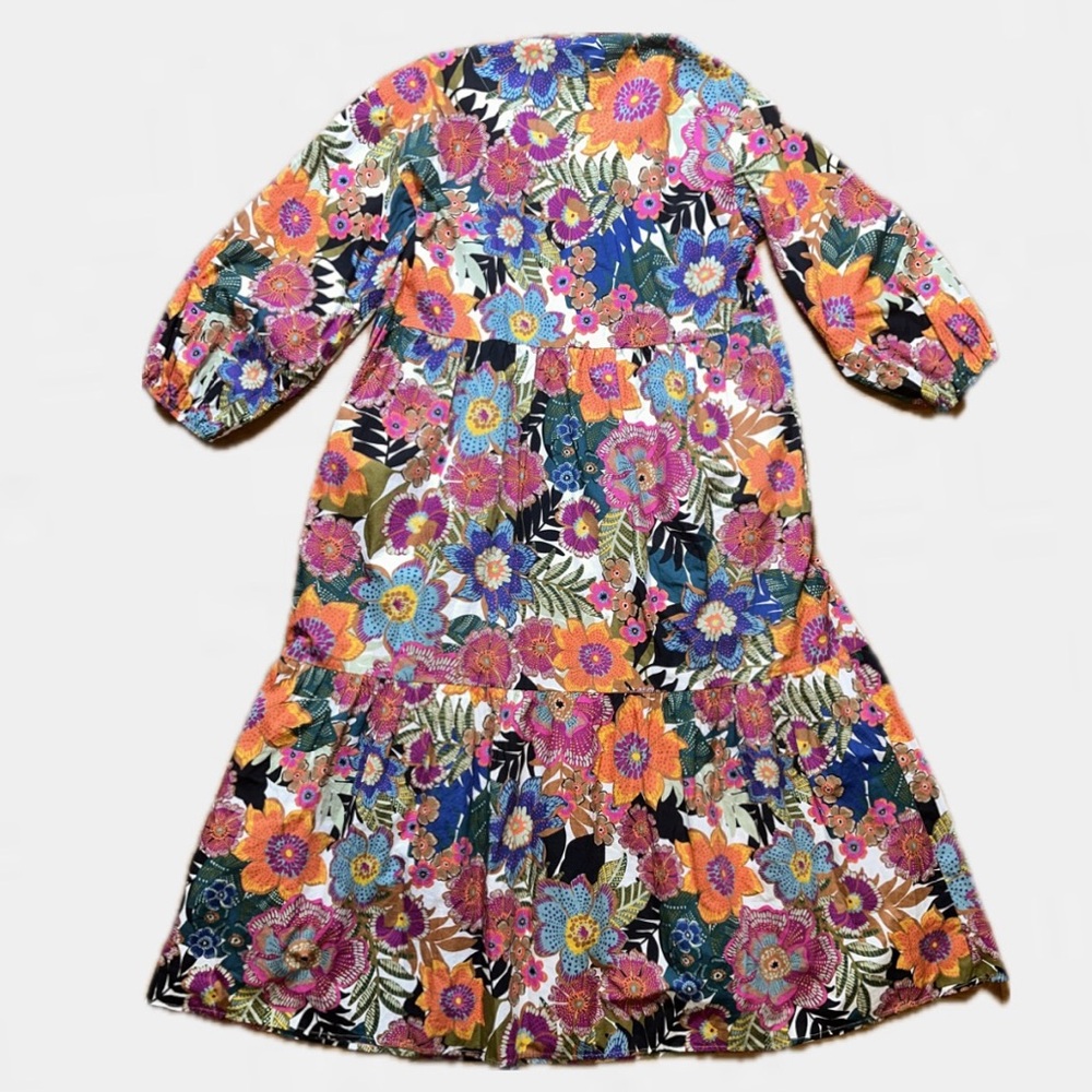 Anthropologie The Bettina Tiered Shirt Dress - Picture 4 of 5